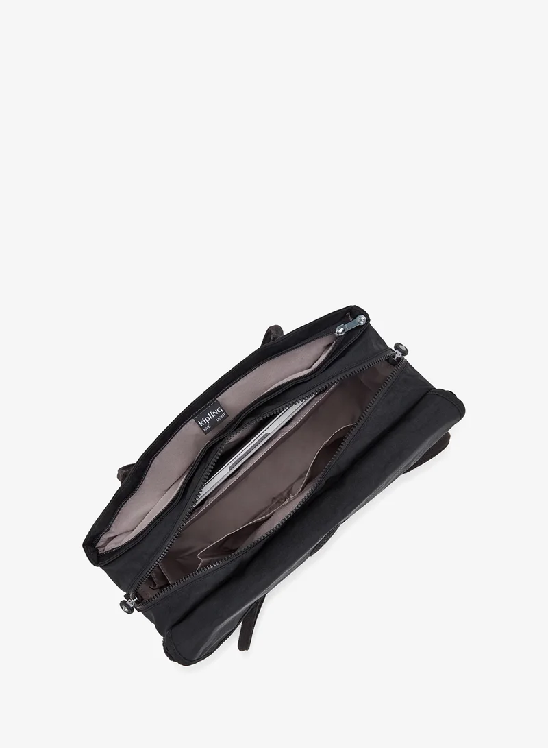 Kipling  Superworker Working Bag With Removable Shoulder Strap - Black Noir for Women | Best Price UAE
