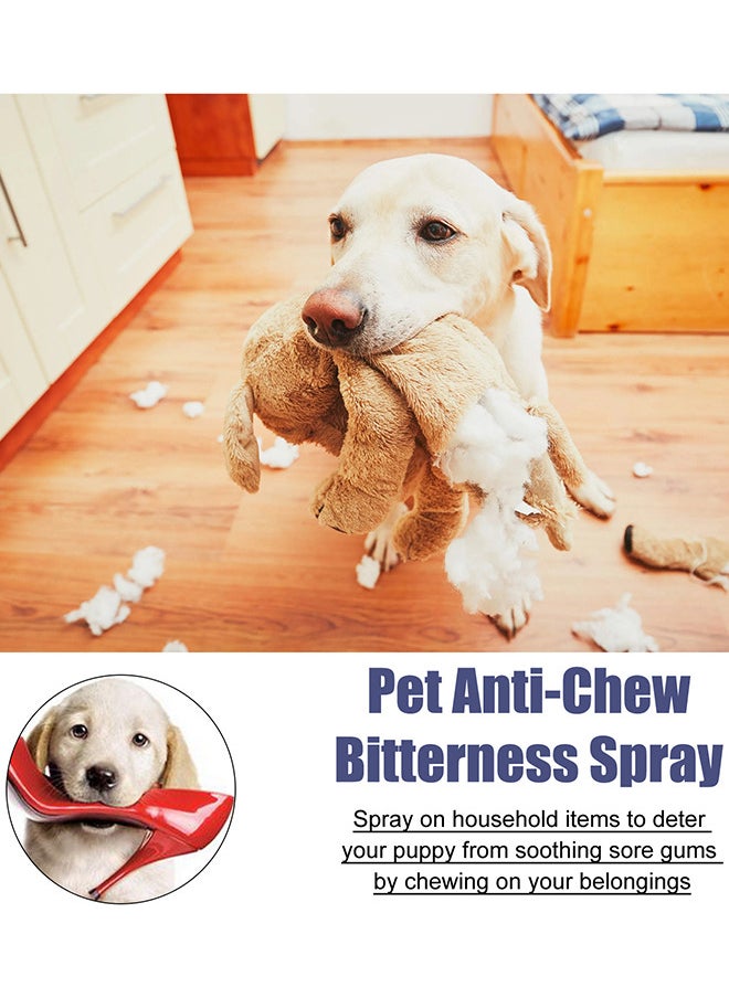 YEGBONG - 50ml No Chew Spray for Dogs Dog Training Behavior Aids Bitterness Spray to Stop Chewing Anti Chew Deterrent Spray for Puppies and Cats - Image 1