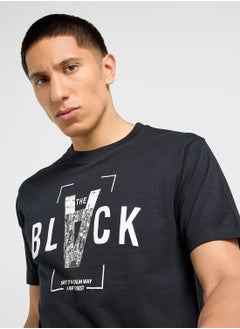 Seventy Five Basics Printed T-Shirt  - Image 3