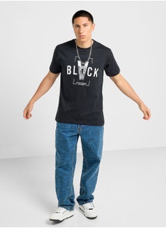 Seventy Five Basics Printed T-Shirt  - Image 4