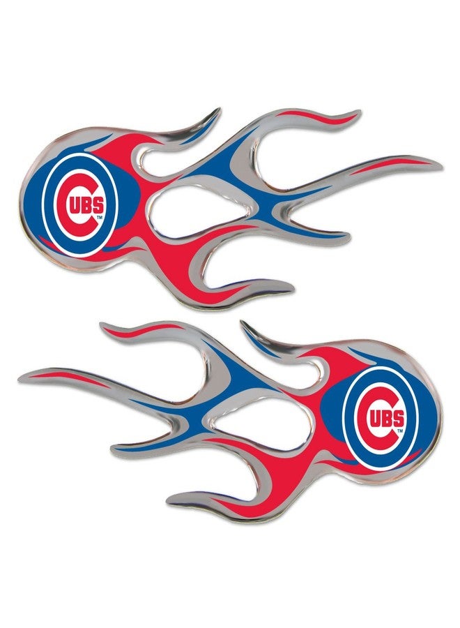 Team ProMark Chicago Cubs MLB Micro Flame Graphics Set of 2 - Image 1