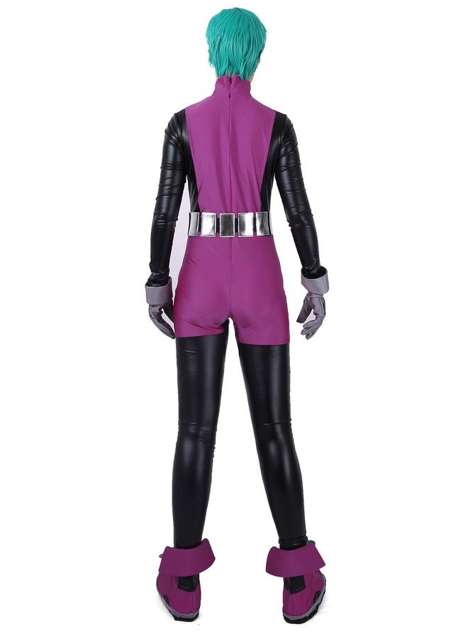 miccostumes Men's Brute Cosplay Costume Jumpsuit (MS) Purple - Image 3