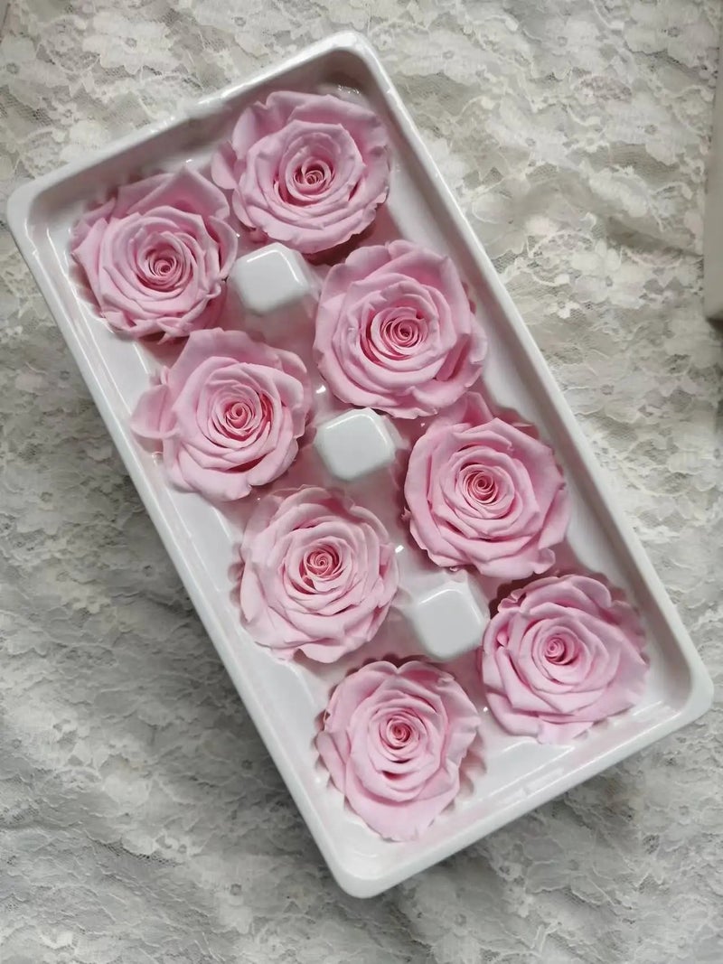 Bluejw Preserved Rose 4-5cm - Real Dried Flowers, Immortal Rose for Valentine's Day Gift, DIY Bouquet & Artificial Flower Arrangements - Image 5