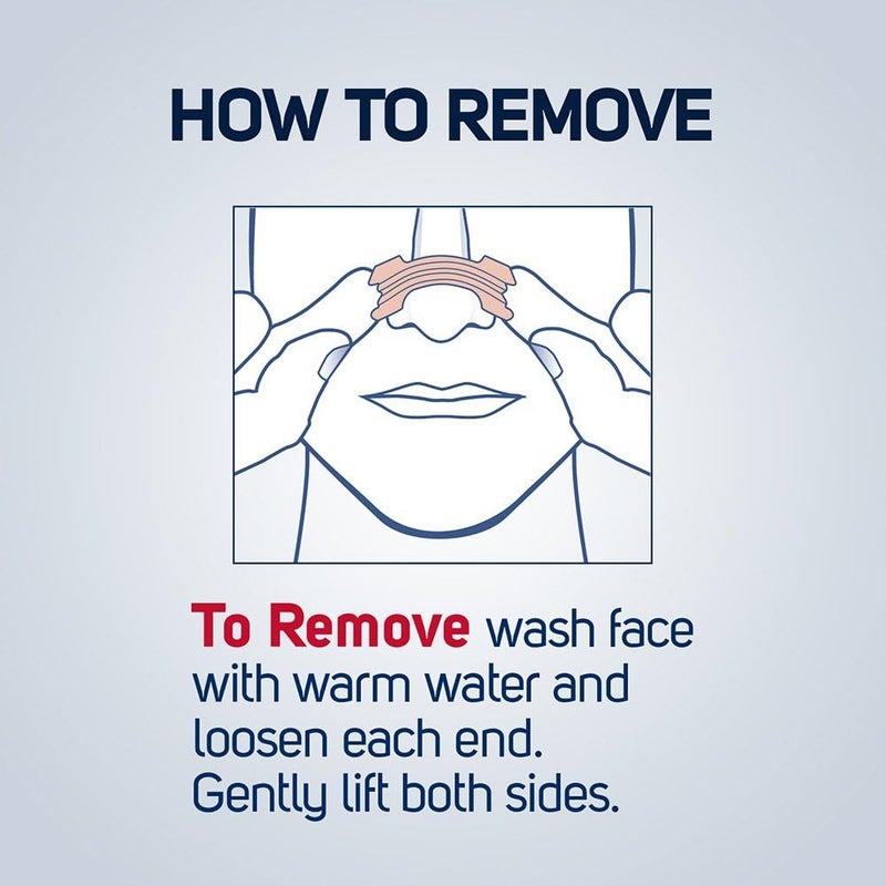 Breathe Right Original Tan SmallMedium DrugFree Nasal Strips for Nasal Congestion Relief 30 count - Image 4