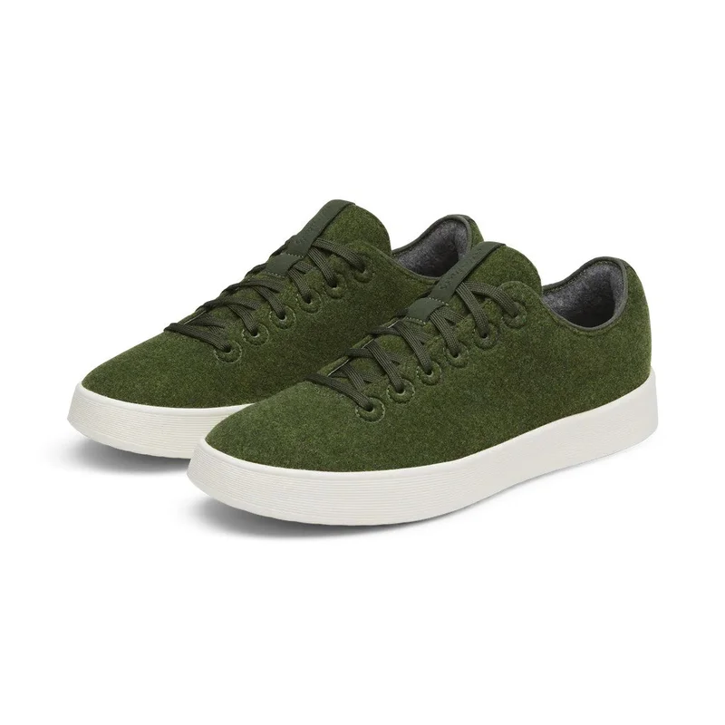 Allbirds  Men's Wool Cruiser - Forest Green (Natural White Sole) for Men | Best Price UAE