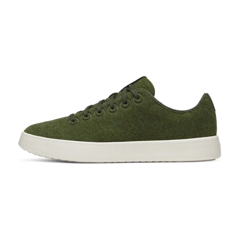 Men's Wool Cruiser - Forest Green (Natural White Sole)