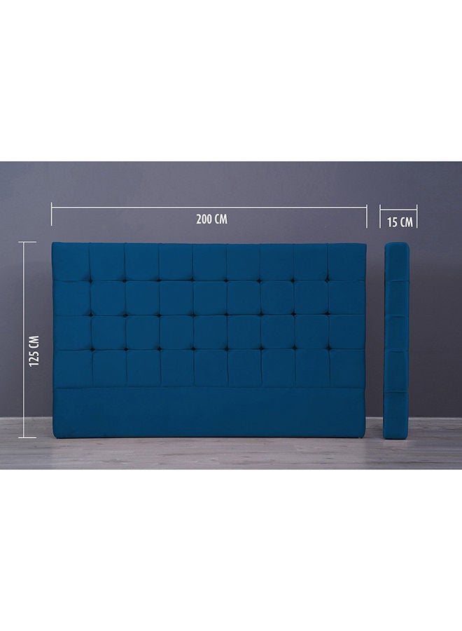 Pan Home Vista Headboard Velvet Blue 200x125 cm  - Image 4