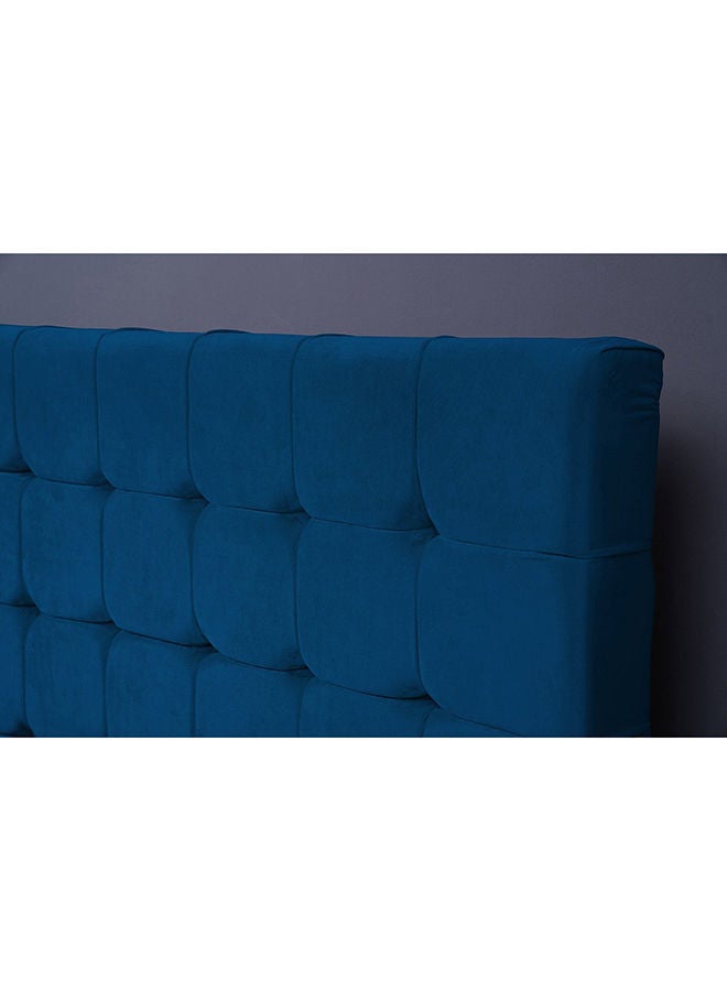 Pan Home Vista Headboard Velvet Blue 200x125 cm  - Image 3