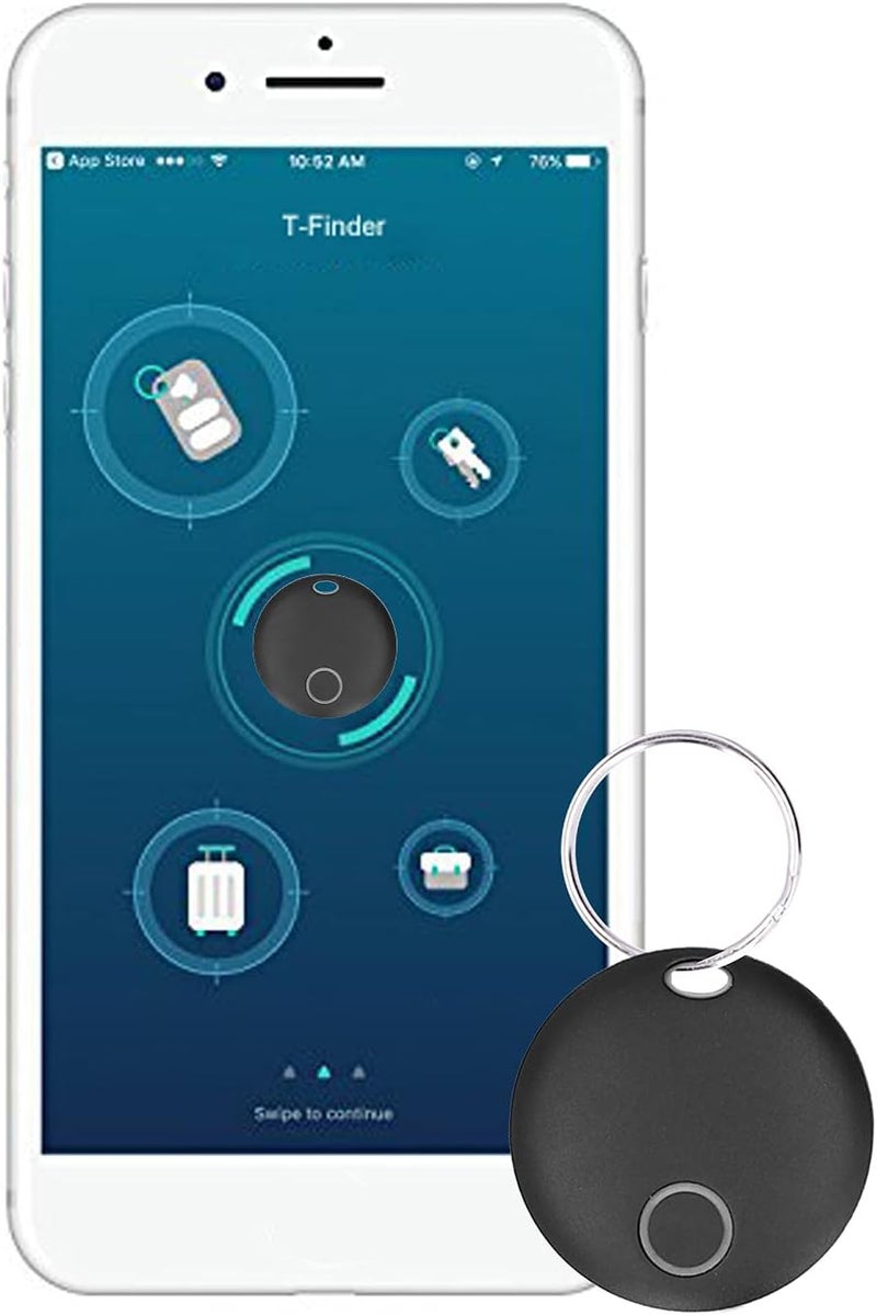 klarako Bluetooth Tracker Keys Tracker Key Locator For Keys Bags And Television Accessories Mobile Phone Wallet Anti‑Loss Device - Image 1