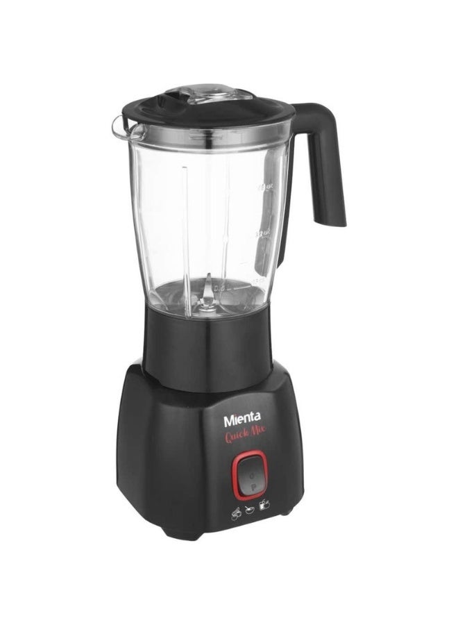 ميانتا خلاط كهربائي ميانتا، 1.75 لتر، 2 مطحنة، 600 وات،اسود- BL1281G - Image 2