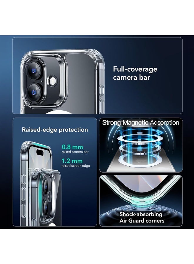 Mobcos iPhone 17 Clear Case with Transparent Slim Protective Cover, Lightweight, Protective Cover Magnetic Charging Compatible - Image 3