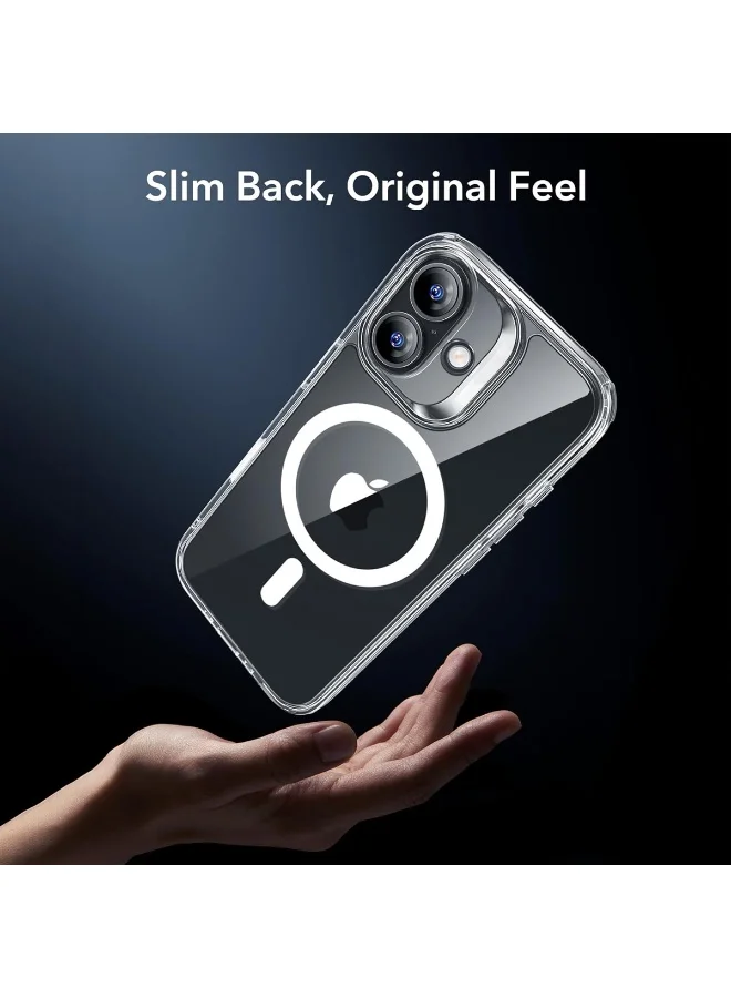 Mobcos iPhone 17 Clear Case iPhone 17 Clear Case with Transparent Slim Protective Cover, Lightweight, Protective Cover Magnetic Charging Compatible  | Best Price UAE