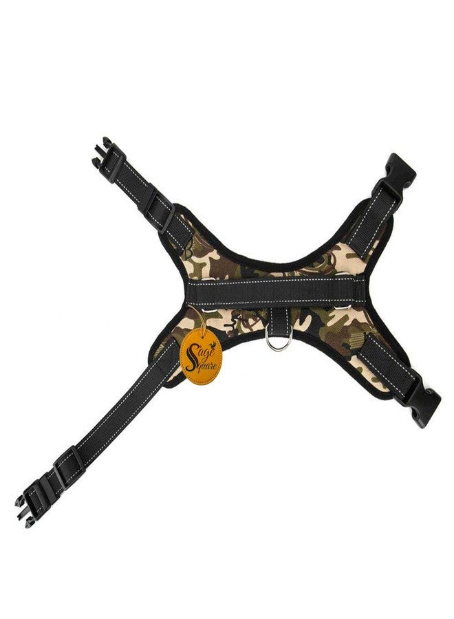 سايج سكوير حزام رياضي مبطن قابل للتعديل للكلاب من سيج سكوير مع مقبض رفع، مريح للغاية (للكلاب متوسطة الحجم) - Image 4