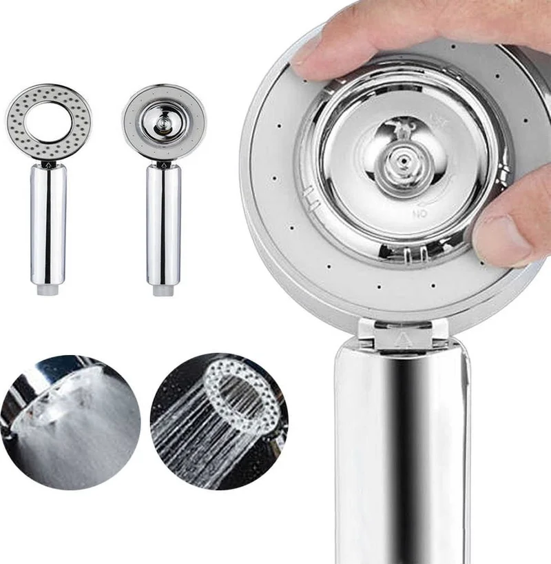 Rennway Shower Head with Shampoo Reservoir - Spa Effect
