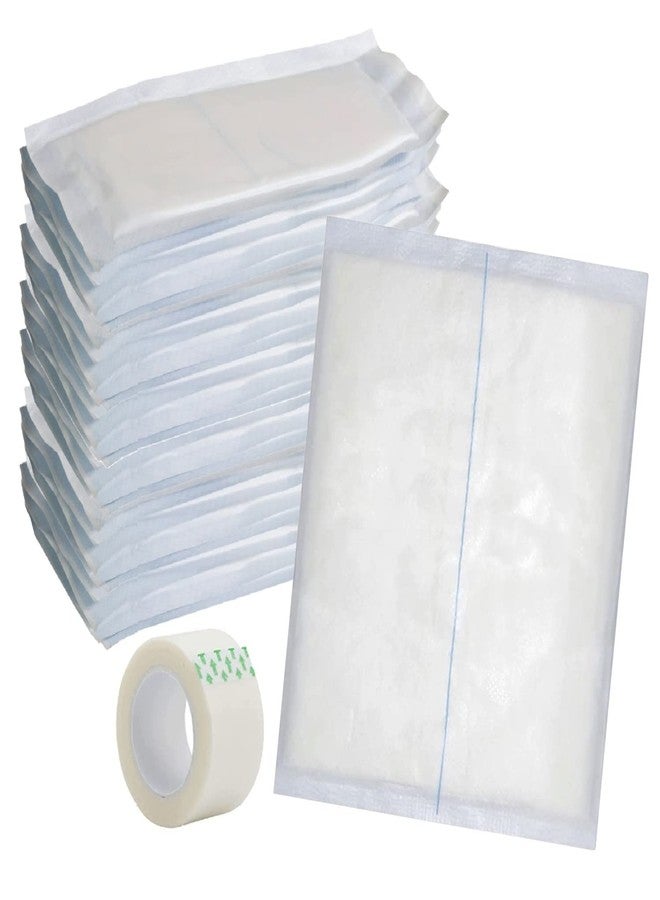 Vakly ABD Combine Abdominal Pads 8x10 [20 Pack] High Absorbency Sterile Individually Wrapped 8''x10'' Non-Adherent Absorbent Post-Op Gauze for Heavy-Draining Trauma and First Aid Wound Dressing (1) - Image 1