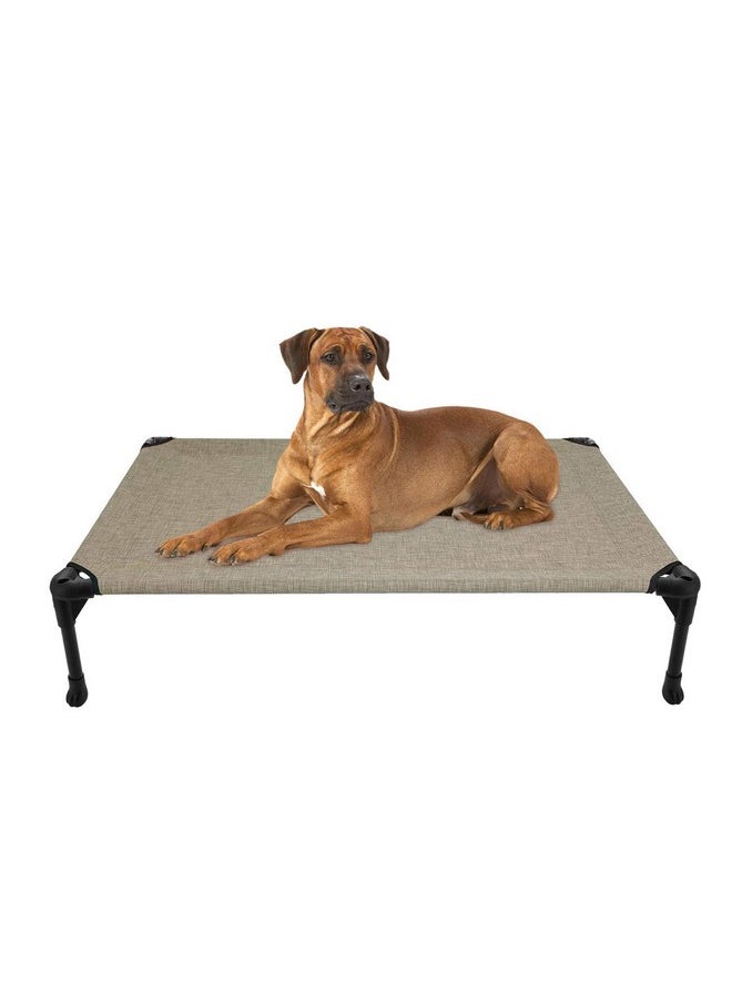 Veehoo Cooling Elevated Dog Bed, Portable Raised Pet Cot with Washable & Breathable Mesh, No-Slip Feet Durable Dog Cots Bed for Indoor & Outdoor Use, Large, CWC1803-L - pzsku/Z14DB9357E42D92B89932Z/45/_/1736426685/33ab1f74-186a-4d54-bc67-31575fde9f16