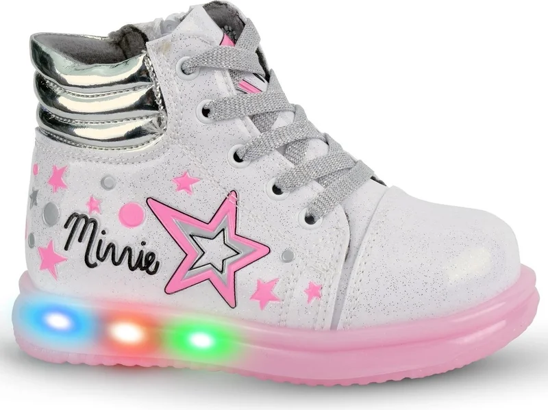 كابتن جونيور Captain Junior Girls Boots Illuminated Non-Slip Sole Orthopedic Bgmk 59210