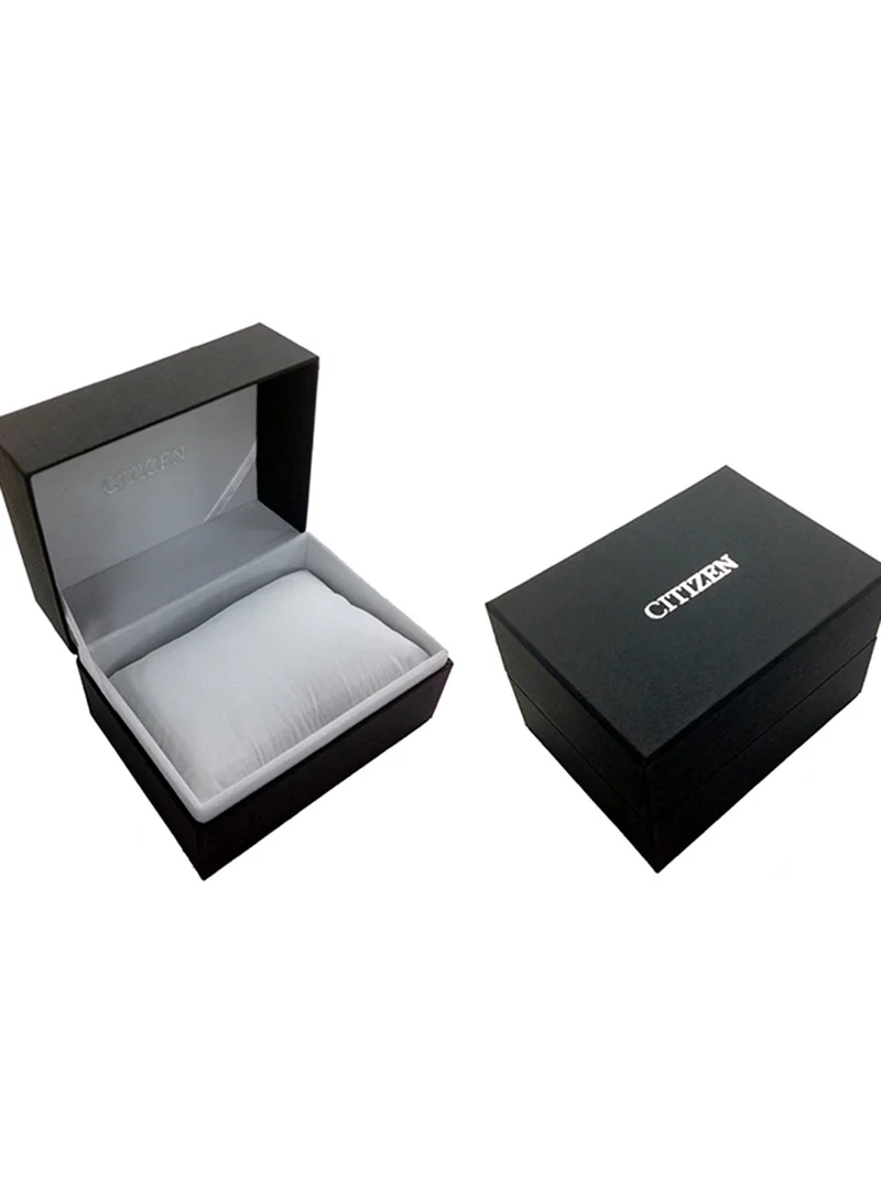CITIZEN Men's Chronograph Round Shape Stainless Steel Wrist Watch AT2245-57E 43 Mm