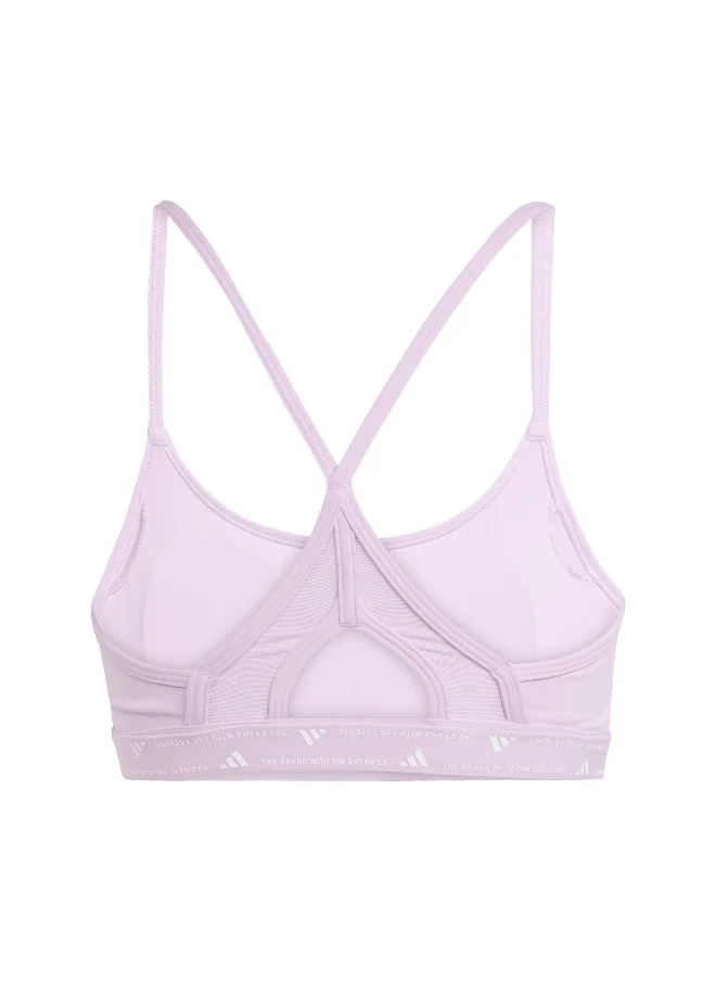 اديداس adidas aeroreact training 3stripes women bra