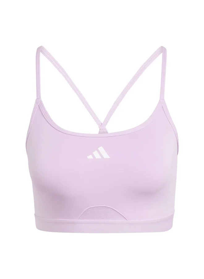 adidas adidas aeroreact training 3stripes women bra