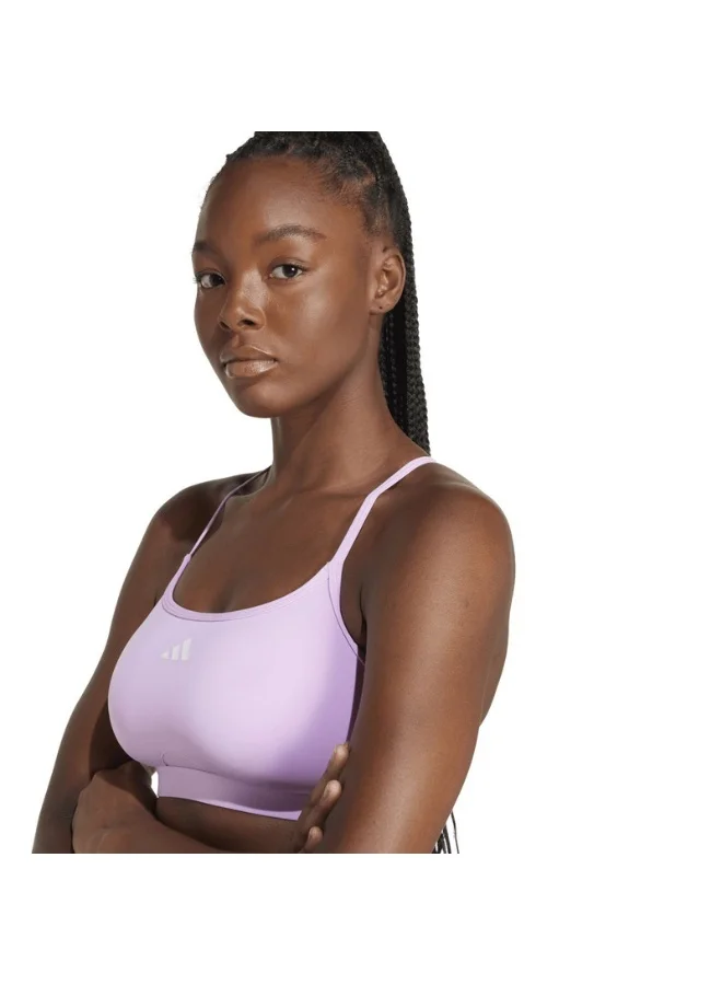 adidas adidas aeroreact training 3stripes women bra