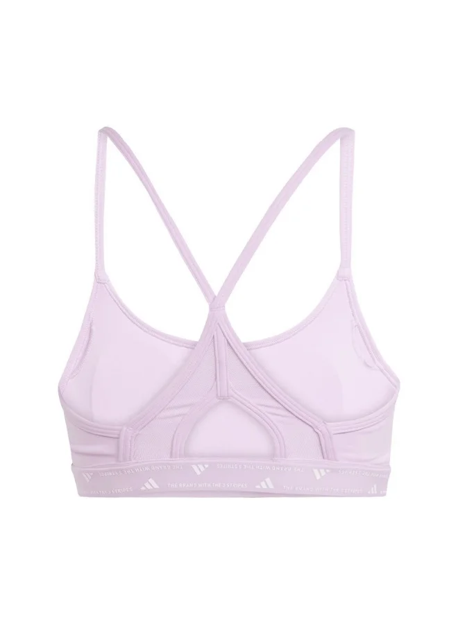 adidas adidas aeroreact training 3stripes women bra