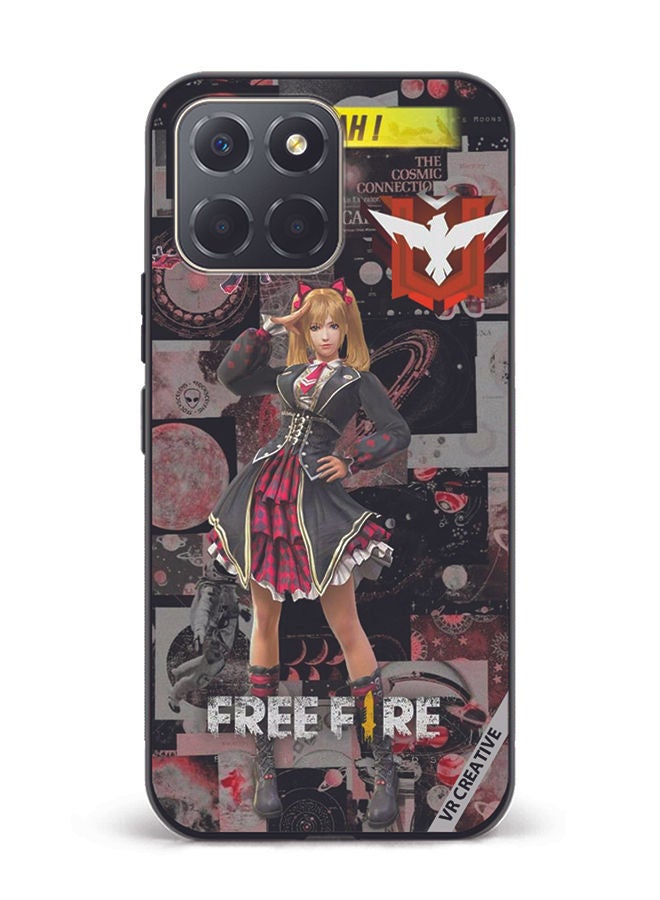 VR CREATIVE Protective Case Cover For Honor X6 Free fire Design Multicolour - Image 1