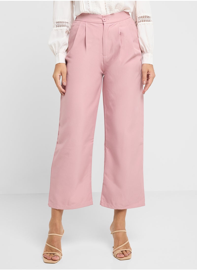 ELLA High Waisted Tailored Pants  - Image 1