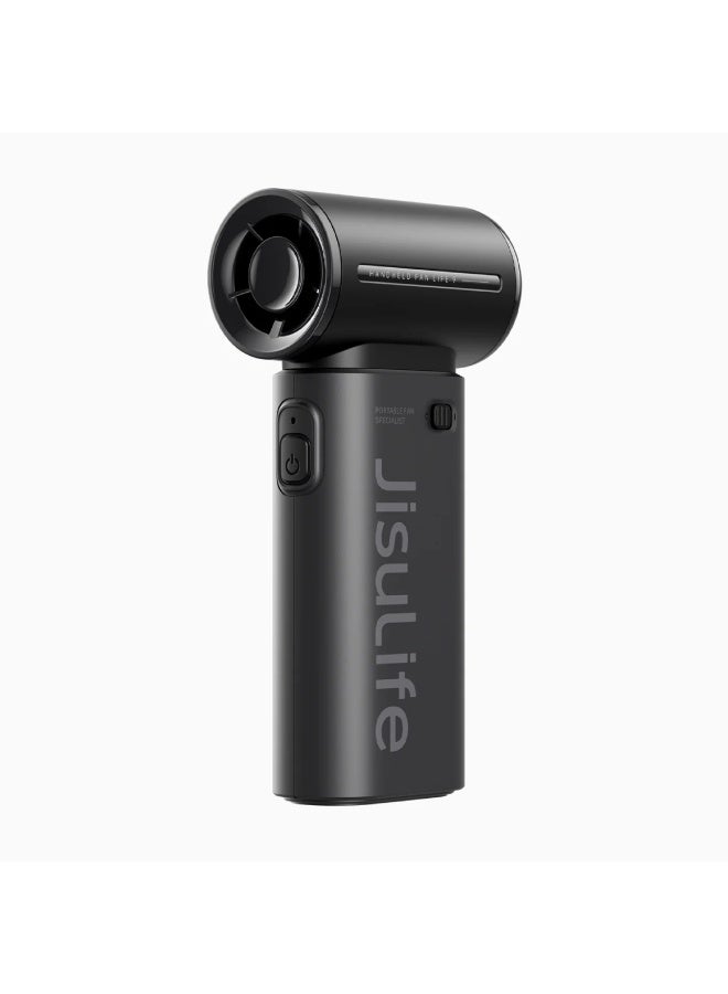 جيسيو لايف مروحة يدوية Life9 3600 مللي أمبير - أسود - Image 1