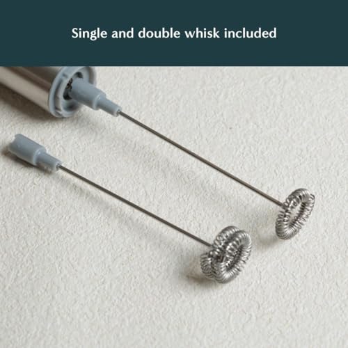 Naoki Matcha Electric Matcha Whisk and Milk Frother with Single and Double Frother Head Set - Barista Style Preparation for Matcha Green Tea & Lattes - Image 3