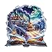 WOODBESTS Wooden Puzzles for Adults 200 Piece M 114 114in Magic Snowpiercer Wood Puzzle Adult Unique Wooden Animal Jigsaw Puzzles Family Game and Birthday Gifts for Friend - Image 2