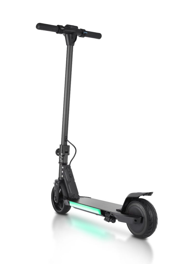 GREEN LION GBK-KIDS Electric Scooter with Power 130W & Max Speed 16 km/h / Built-in Bluetooth Speaker / Digital Display / 6.5 KG Lightweight / Foldable E-Scooter / 8 Km Per Charge -Black - Image 2