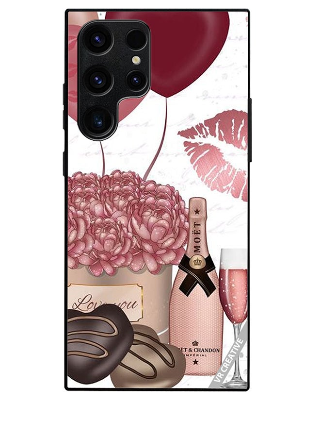 Protective Case Cover For Samsung Galaxy S25 Ultra Girl Celebrations Design Multicolour