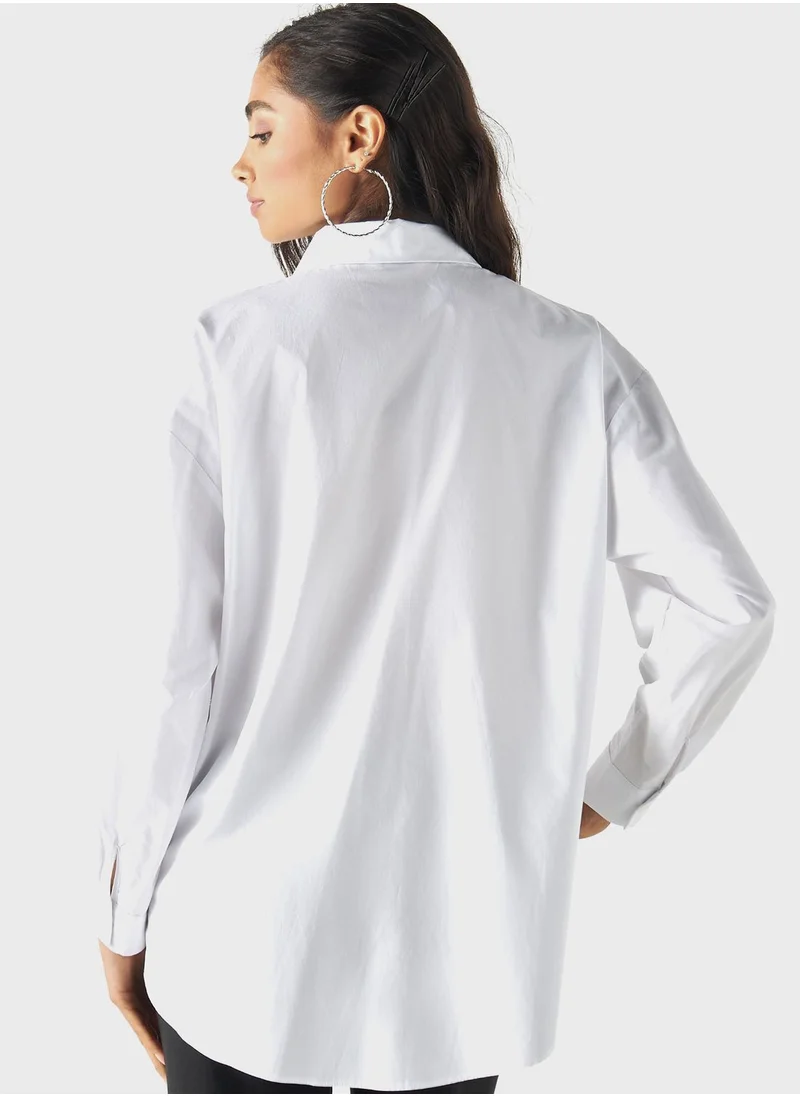 2Xtremz Embellished Button Down Shirt