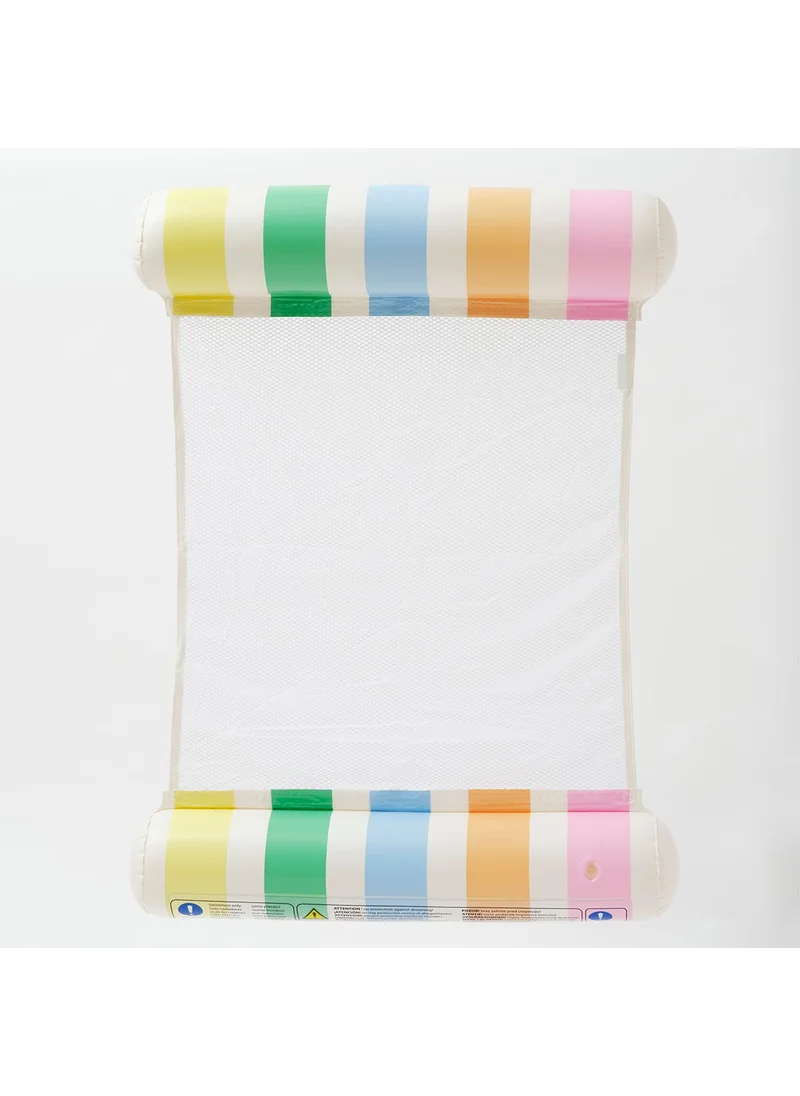 SUNNY LIFE Pool Side Hammock Float Pastel Gelato