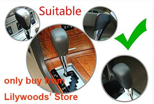 JI Loncky Gear Shift Knob Cover for Toyota Corolla 2009-2013/ Highlander 2008-2013/ Camry 2007-2010 2011/RAV4 2006-2011/ Sienna 2011-2016/ Venza 2009-2015/ Avalon 2007-2012/ Matrix/Tacoma Automatic - Image 5