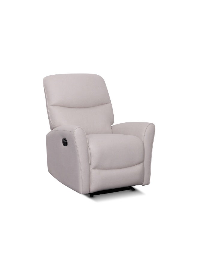 روتاي كرسي روتاي جريس اليدوي المتحرك بمقعد واحد | أريكة متحرك بمقعد واحد لغرفة المعيشة وراحة المنزل | وسادة فخمة، إمالة سلسة، وضمان لمدة عامين (بيج) - Image 4