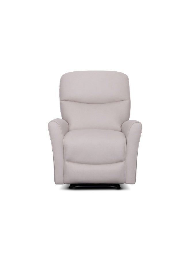 روتاي كرسي روتاي جريس اليدوي المتحرك بمقعد واحد | أريكة متحرك بمقعد واحد لغرفة المعيشة وراحة المنزل | وسادة فخمة، إمالة سلسة، وضمان لمدة عامين (بيج) - Image 3