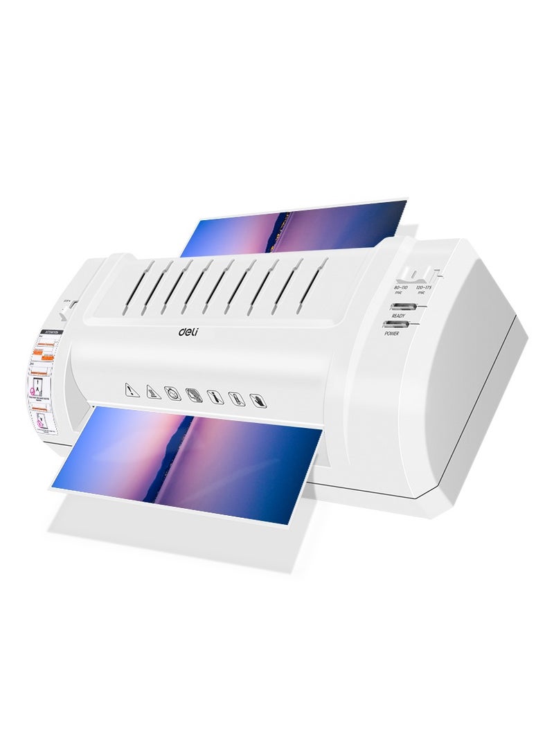 Deli A4 Laminator - 300mm/min Speed, 0.6mm Thickness, E3893-EU - Image 2