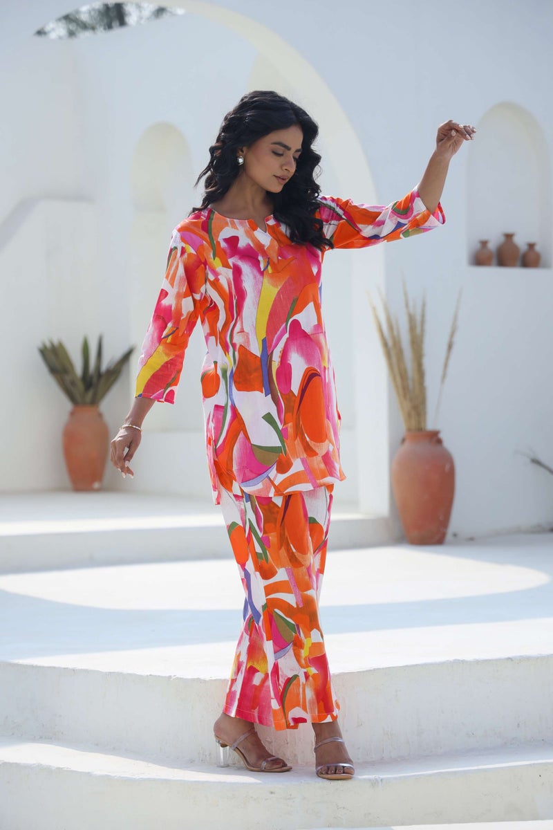 Label Flavia طقم متعدد الألوان للنساء - Image 4
