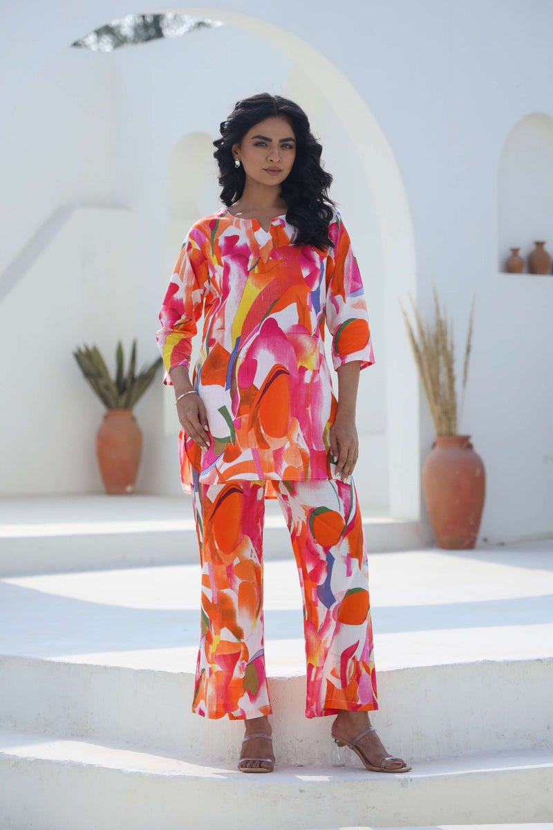 Label Flavia طقم متعدد الألوان للنساء - Image 1