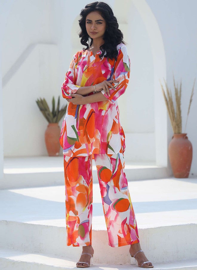 Label Flavia طقم متعدد الألوان للنساء - Image 5