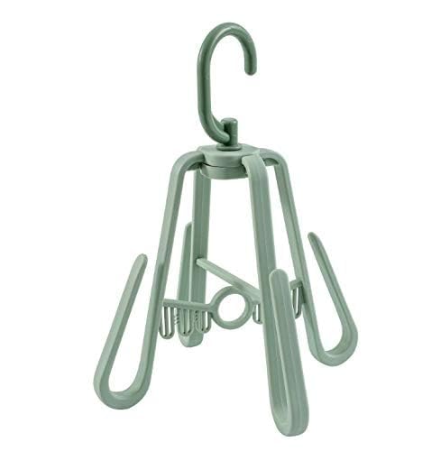 KPS KPS Shoe Hanger Balcony Shoe Hook Rack Multifunctional Shoe Drying Hanger Socks Shelf Storage Rack 4 Hook Save Space Shoe Hanger Portable Plastic Home Tidy Organizer Pack of 1Multicolor