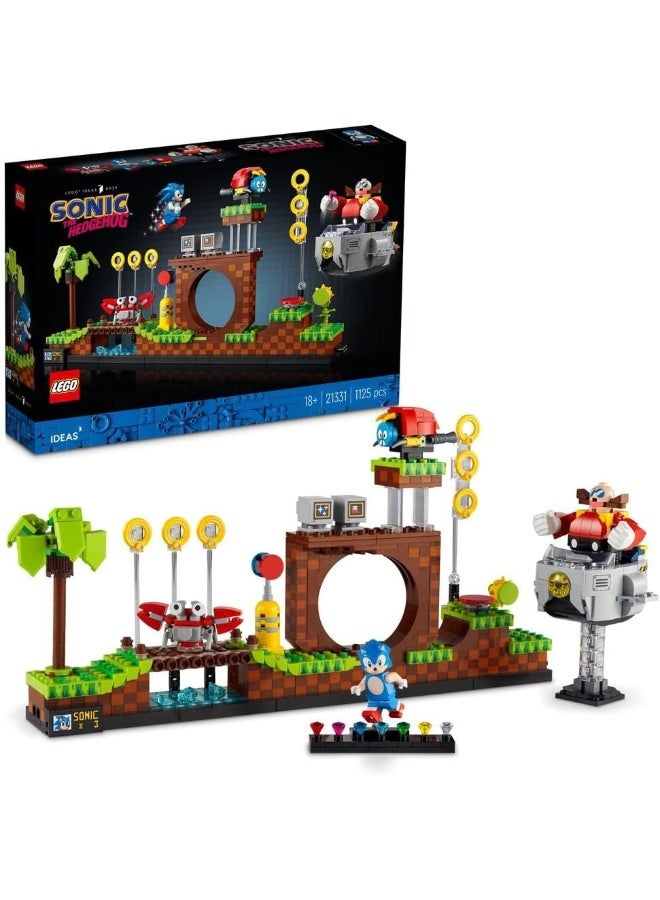LEGO 1125-Piece Ideas Sonic the Hedgehog, Green Hill Zone 21331 Building Blocks Toy Set - Image 4