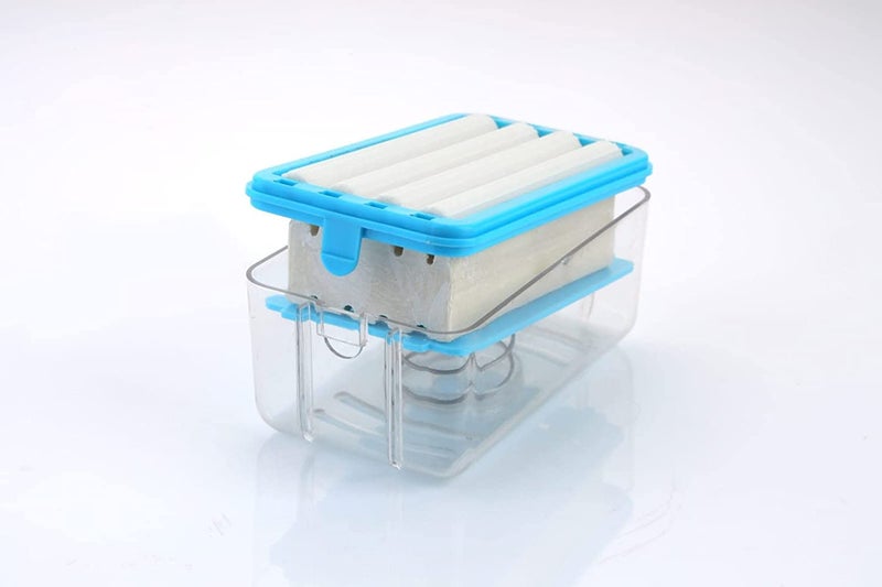 Ality Plastic Soap Roller Dispenser 2-In-1 Portable Soap Dish & Soap Dispenser With Roller, Multifunctional Soap Holder Foaming Soap Bar Box - Image 5