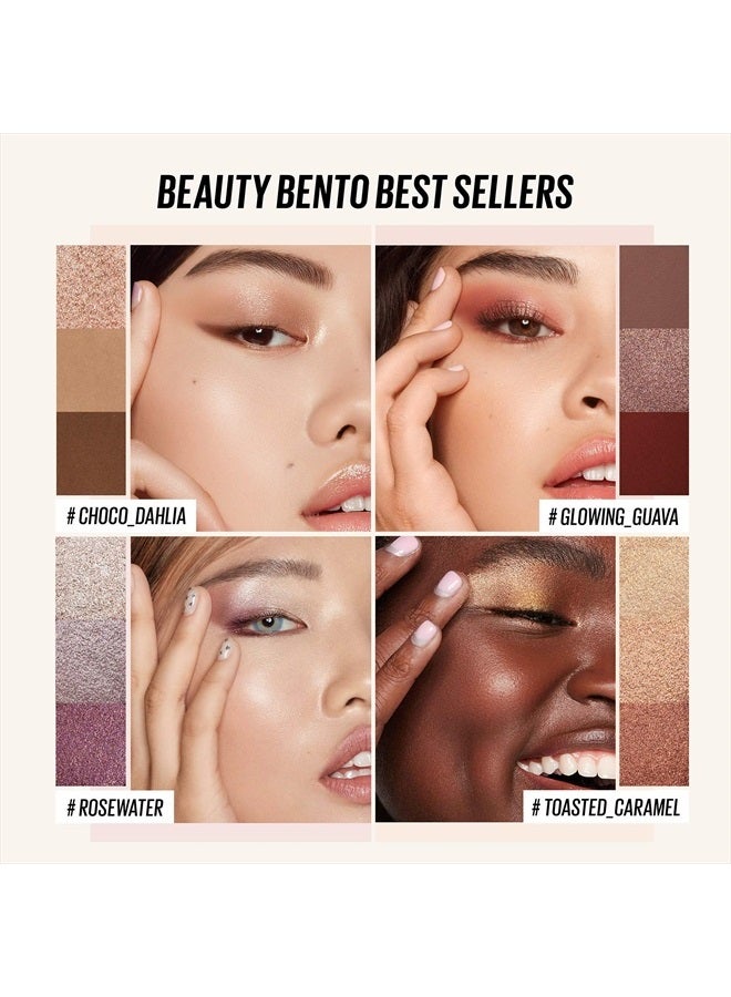 KAJA Beauty Bento Collection - Bouncy Eyeshadow Trio | Plum Rosy Tones, Travel Size, 01 Rosewater, 2019 Allure Best of Beauty Award, 0.03 Oz - Image 5