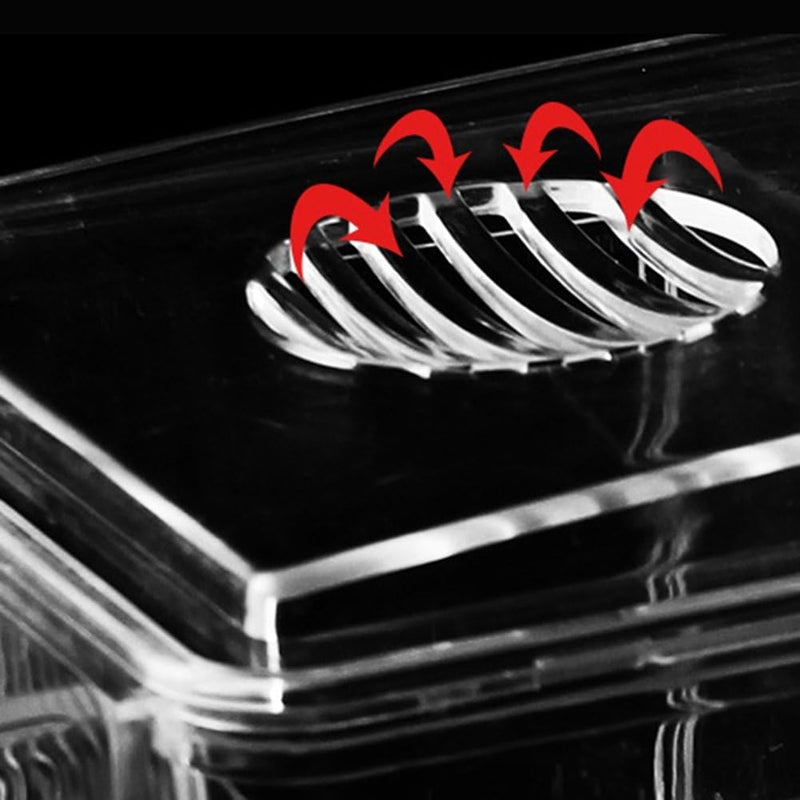 MaoTopCom Large Multi-Chamber Holding & Breeding Box for Aquariums - Fish Hatchery with 3 Compartments, Floating Design, Clear Acrylic, Easy to Install - Ideal for Newborn Fry, Sick Fish, and Acclimation - Image 3