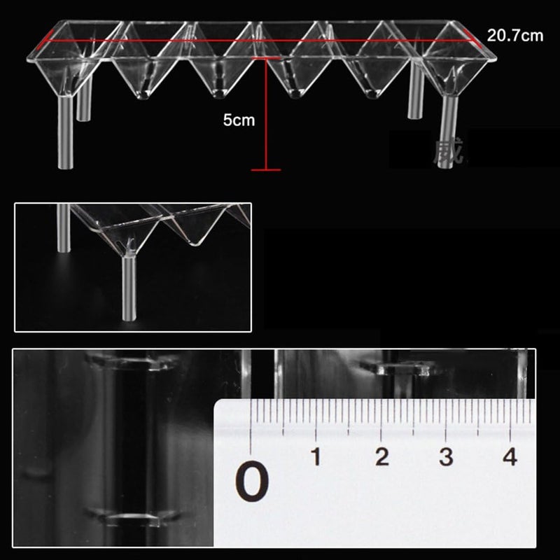 MaoTopCom Large Multi-Chamber Holding & Breeding Box for Aquariums - Fish Hatchery with 3 Compartments, Floating Design, Clear Acrylic, Easy to Install - Ideal for Newborn Fry, Sick Fish, and Acclimation - Image 4