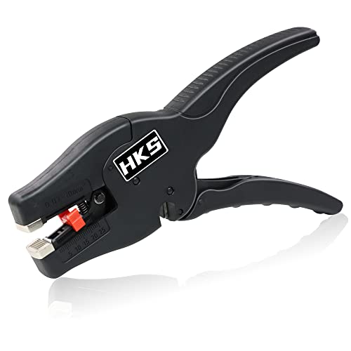 HKS Automatic 2 in 1 Wire Stripper Tool for 327 AWG Wire Stripping Cutting Length Range 0251 inch Suitable for Various Wires
