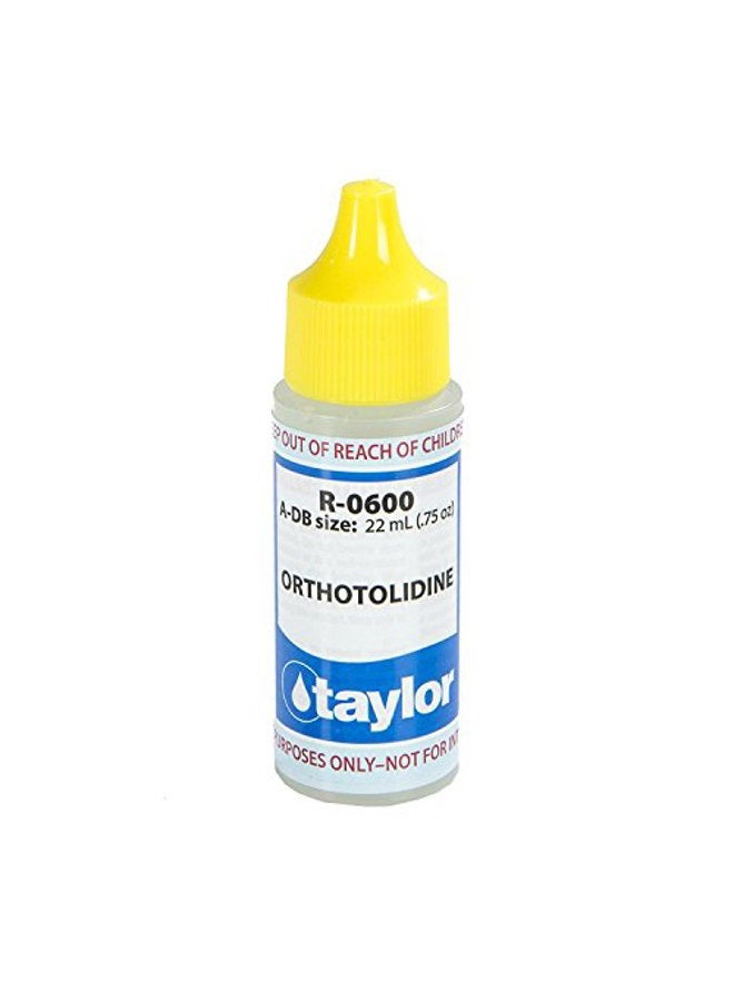 Taylor Replacement Reagents R-0600-A-DB Orthotolidine - 3/4 Ounces - Image 2